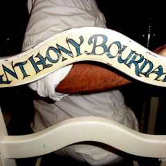 L' Auberge Anthony Bourdain's seat