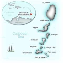 Bequia Map