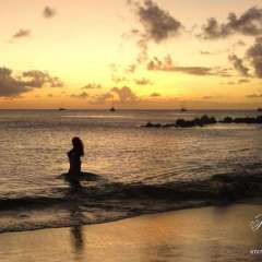 Sunset Gros Islet Friday Jump Up