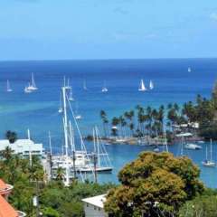 Marigot Bay overlook