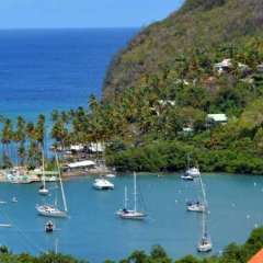 Marigot Bay overlook