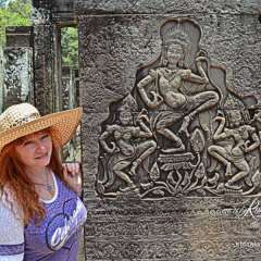 Angkor Wat - Bayon bas relief
