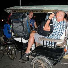 Tuk Tuk - too much luggage
