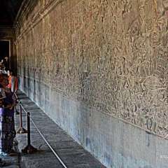 Angkor Wat bas relief