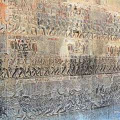Angkor Wat bas relief