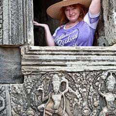 Angkor Wat - Bayon window