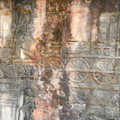 Angkor Wat Bayon bas relief
