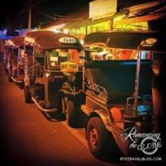 Photo thanks to Katie Watkins - tuk tuk parking