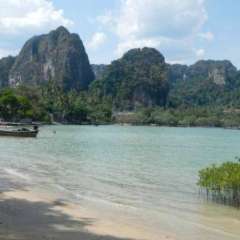 Sailing Scenery - Beach at Railay