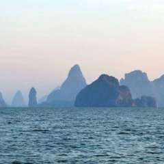 Sailing scenery - Phang Nga Bay