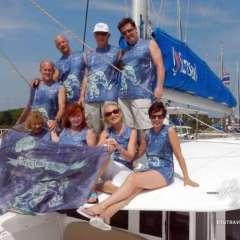 Sailing fun - our crew