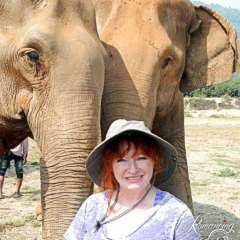 Elephant Nature Park - girl time