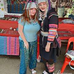 Hill tribe - Village of Karen tribe