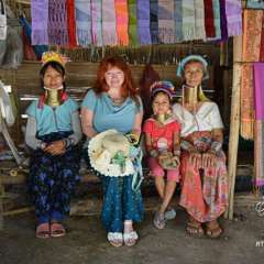 Karen Longneck Hill tribe village
