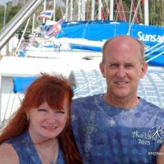 Tom and Sheila - Thailand sailing