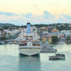 Antigua departure - St. John's port