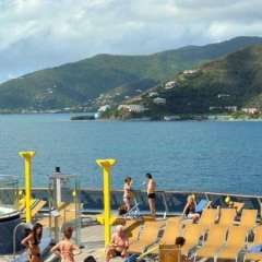 Tortola - deck view
