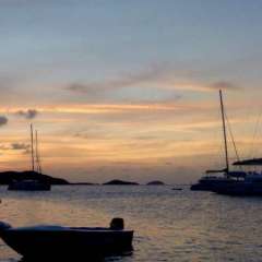 Tobago Cays sunset
