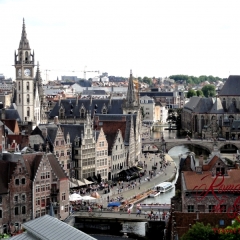 View from Gravensteen