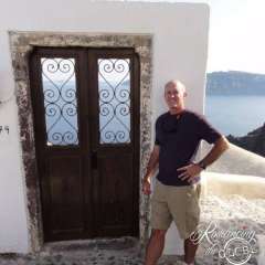 Fancy door to the sea