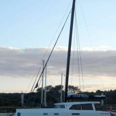 Rapier 555 at The Folly. What a beauty