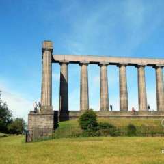 Edinburgh Calton Hill - National Monument of Scotland