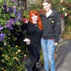 Holy Island with Annika