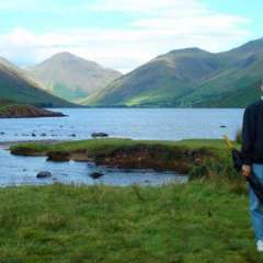 Lake District, England - the greens on these hills looks as though someone had poured buckets of paint down them