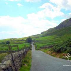 Road to the Lake District of England
