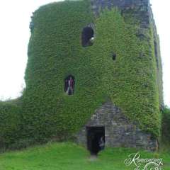 Tom in the window at Dunollie Castle near Oban