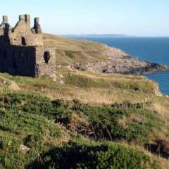 Portpatrick castle
