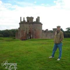 Caevalerock Castle - Unique triangular castle, often pictured with a full moat, but not the day we visited