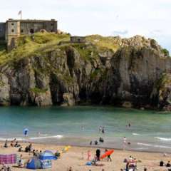 Tenby, Wales - St. Catherines' Island and Fort
