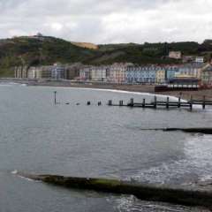 Aberystwyth, Wales coast