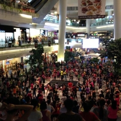Mall fun in Singapore