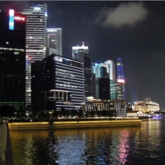 Skyline at night