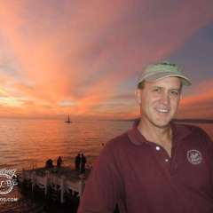 Puerto Vallarta - Tom at the pier