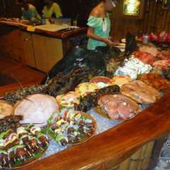 Bora Bora - Bloody Mary's food selection