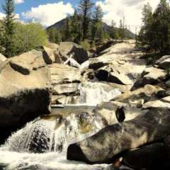 Independence Pass - Boiling Pots, great lunch spot