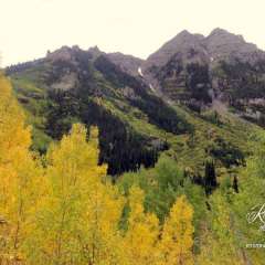 Maroon Bells fall colors