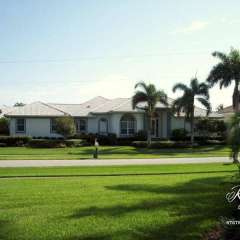 Front of lovely home - photo by homeowner