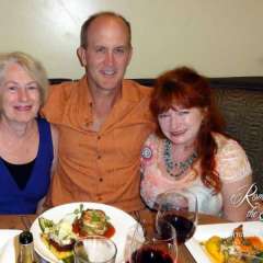 Hilo dinner with our friend, Suzanne