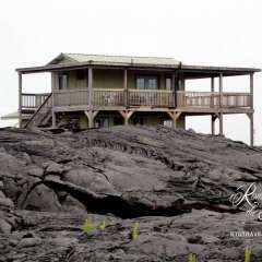 Hilo - lava landscaping