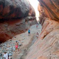 Hiking at Lake Powell