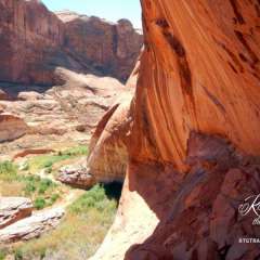 Hiking at Lake Powell