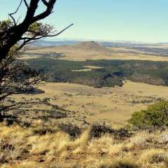 Capulin volcano view