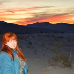 White Sands at Sunset