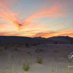 White Sands at Sunset