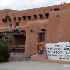 White Sands National Monument visitor center