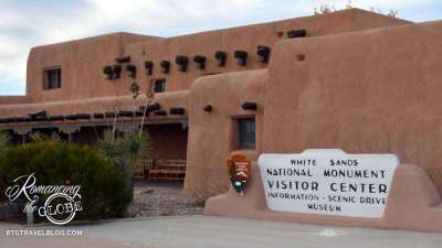 White Sands National Monument visitor center